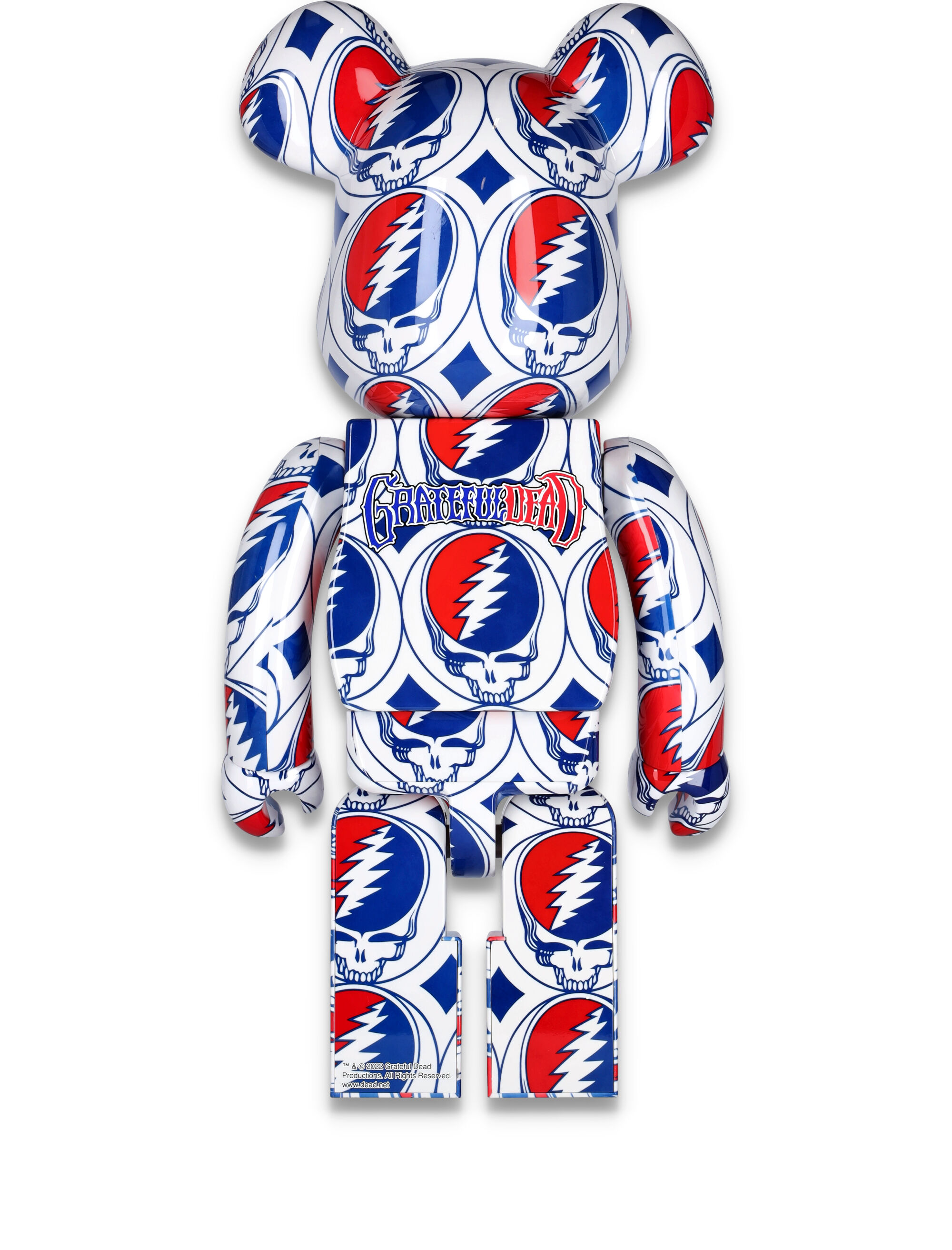 1000% GRATEFUL DEAD STEAL YOUR FACE, color WHITE MULTI | Spazio Pritelli  Official Website