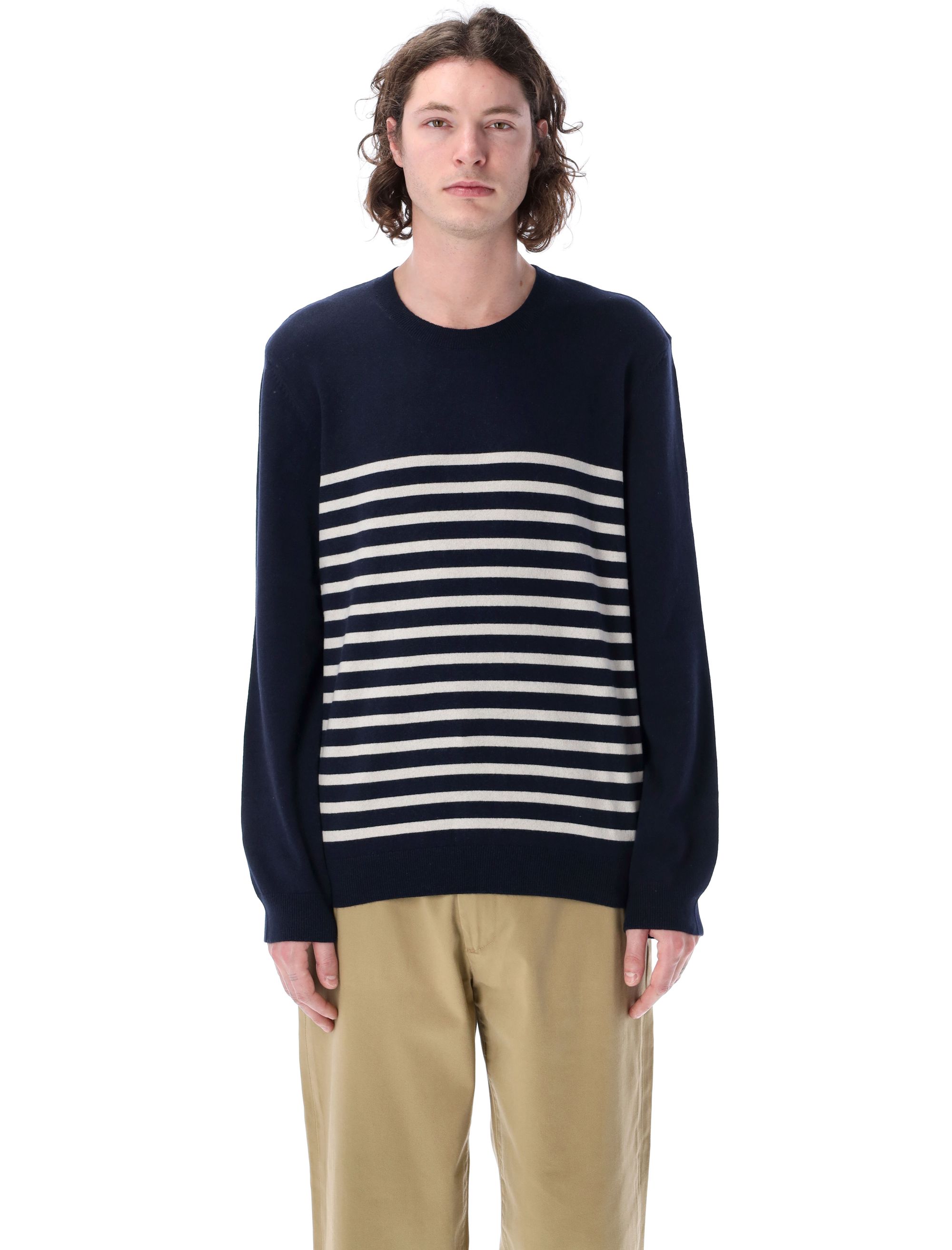 Matthew sweater, color DARK NAVY | Spazio Pritelli Official Website