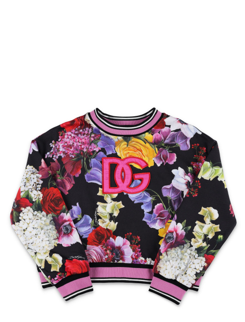 Floral print sweatshirt - Crewneck | Spazio Pritelli