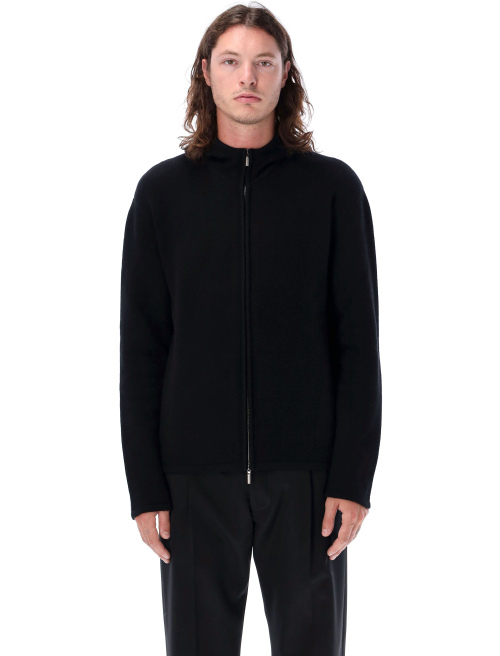 Cashmere zip hoodie - Knitwear | Spazio Pritelli