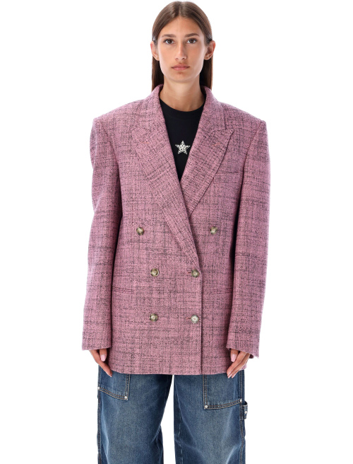Oversized Double-Breasted Blazer - Jacket | Spazio Pritelli