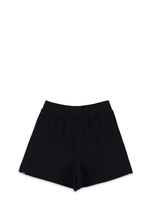 Check panel cotton shorts - Girl | Spazio Pritelli
