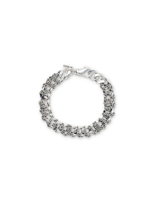 Small entwined chain bracelet - Woman | Spazio Pritelli