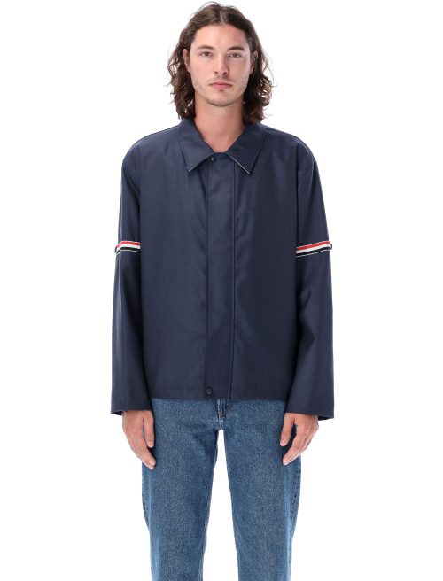 Relaxed zip front jacket - Outerwear | Spazio Pritelli
