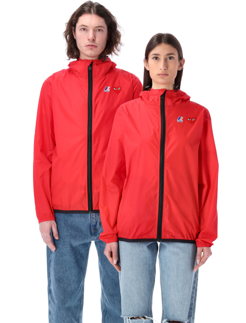 Waterproof zip jacket with hood - Windbreaker | Spazio Pritelli