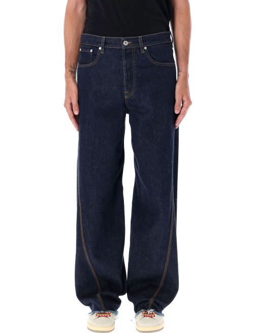 Twisted denim jeans - Apparel | Spazio Pritelli