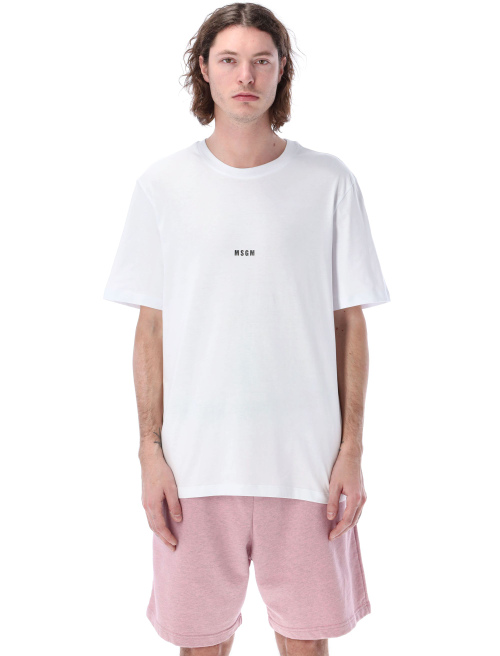 Logo printed oversize T-shirt - Short sleeve | Spazio Pritelli