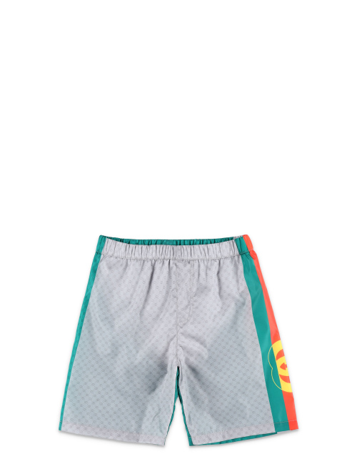 Printed nylon swim shorts - Beachwear | Spazio Pritelli