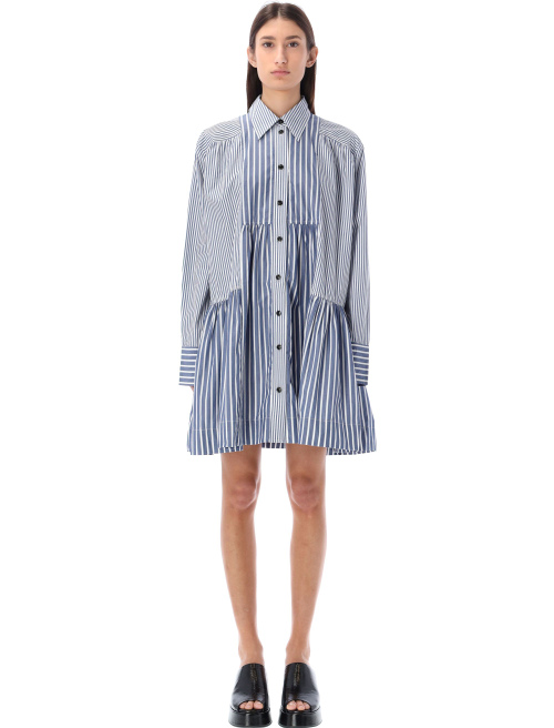 Stripe mini shirt dress - Mini dress | Spazio Pritelli