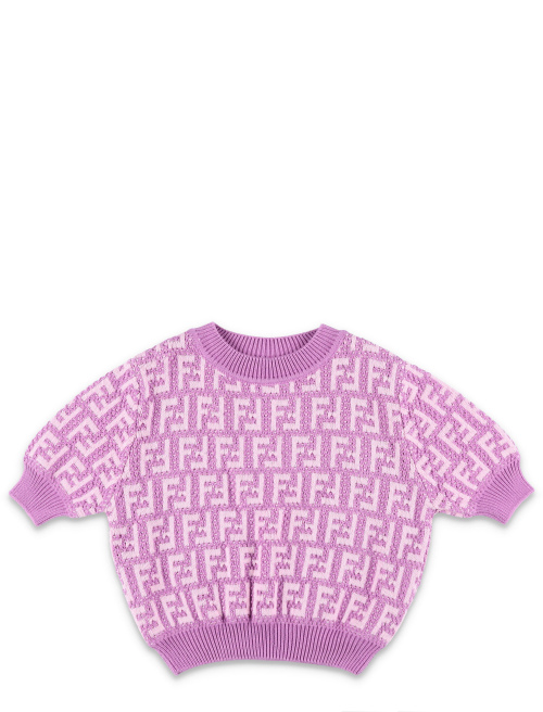 FF motif knit crewneck - Sweater | Spazio Pritelli