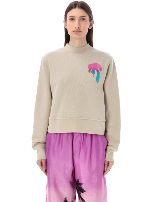 Back I love PA fitted crewneck - Fleece | Spazio Pritelli