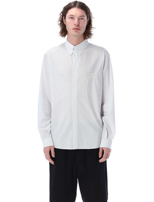 Logo striped shirt - Shirt | Spazio Pritelli