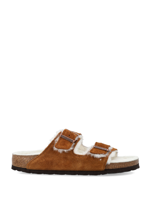 Arizona Shearling sandals - Woman | Spazio Pritelli