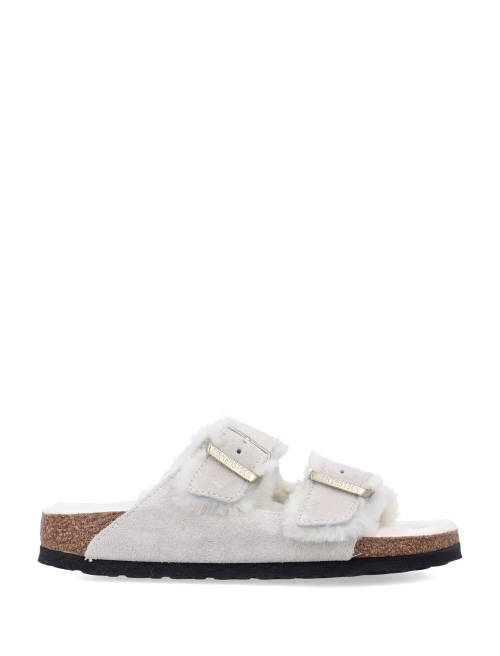 Arizona shearling sandal - Woman | Spazio Pritelli