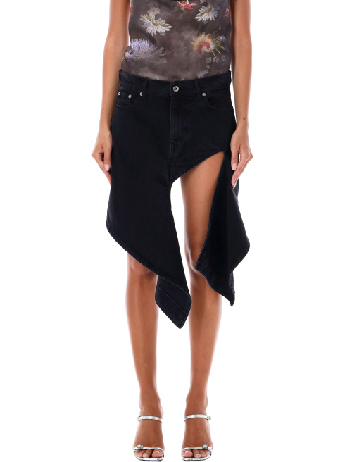 Cut out mini skirt - Woman | Spazio Pritelli