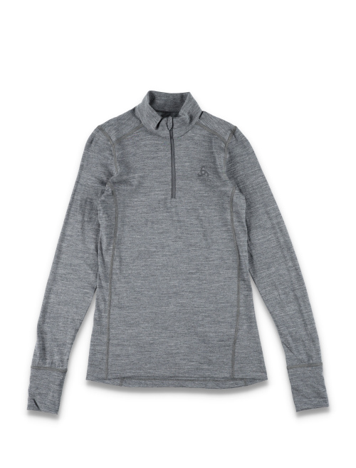 The natural merino 200 base layer half-zip - Apparel | Spazio Pritelli