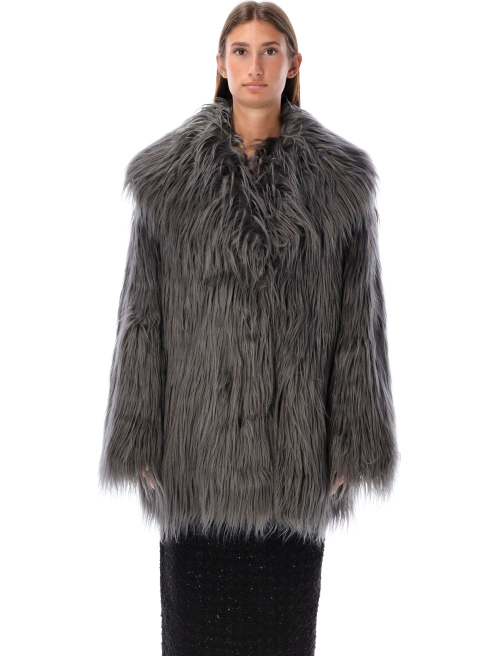 Faux fur coat - Apparel | Spazio Pritelli
