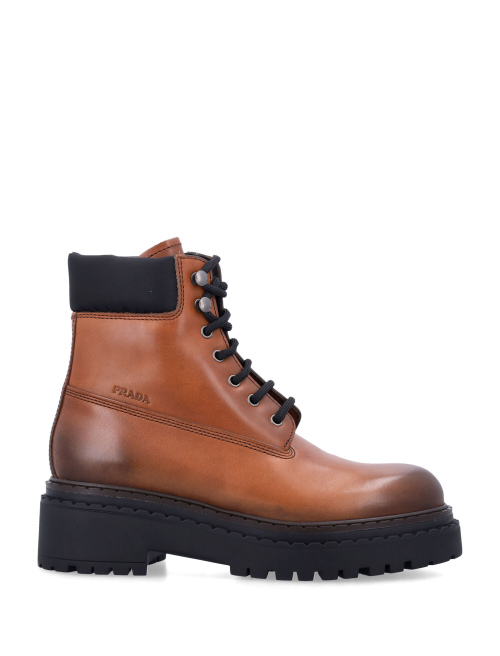Leather hiking boots - Woman | Spazio Pritelli