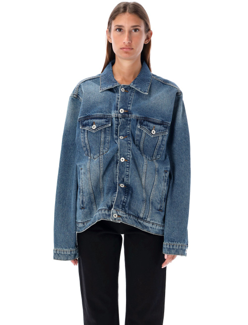 Wire denim jacket - Outerwear | Spazio Pritelli