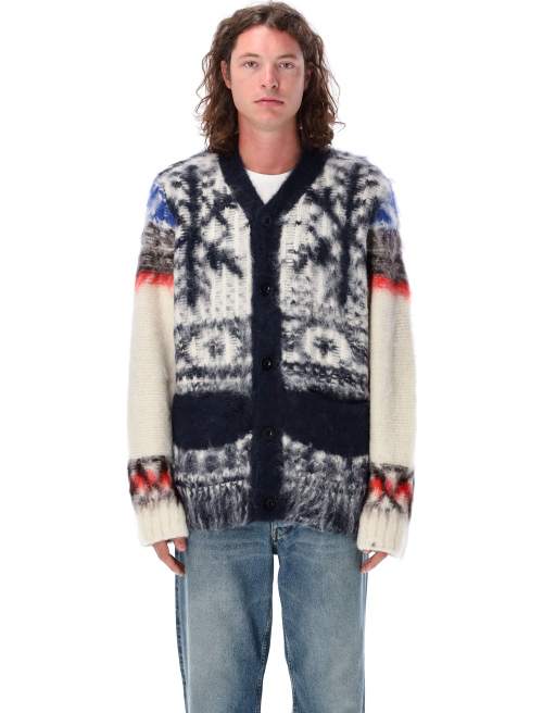 Pattern knit cardigan - Sale Men | Spazio Pritelli