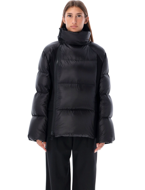 Wool melton detail down jacket - Outerwear | Spazio Pritelli