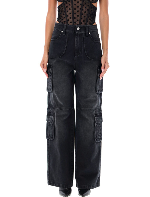 Denim cargo trousers - Clothing | Spazio Pritelli