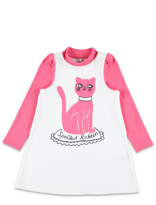 Cat dress - Girl | Spazio Pritelli
