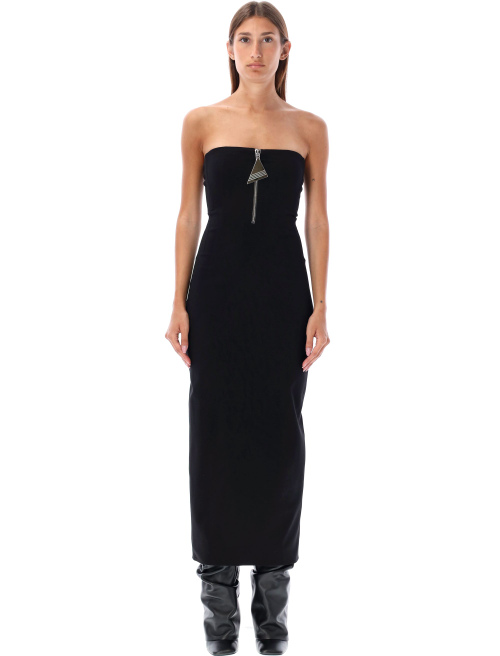Midi dress bustier big zip - Clothing | Spazio Pritelli