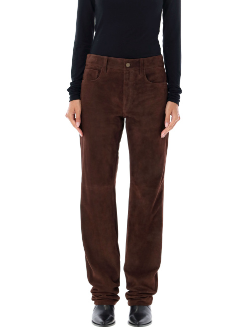 Suede trousers - Pants | Spazio Pritelli