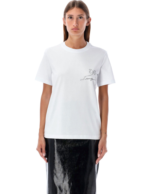 Crystal ribbon t-shirt - Woman | Spazio Pritelli