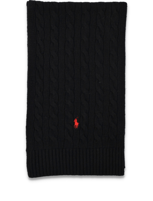 Cable knit scarf - Man | Spazio Pritelli