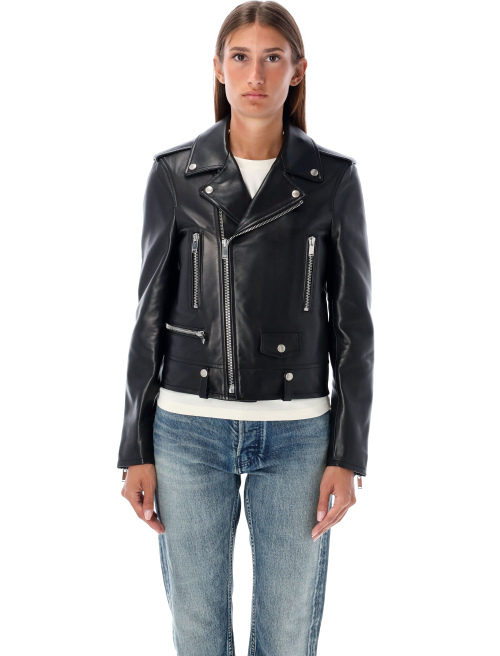 Classic motor biker jacket - Woman | Spazio Pritelli