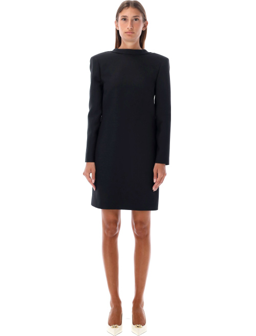 Open back bow mini dress - Woman | Spazio Pritelli