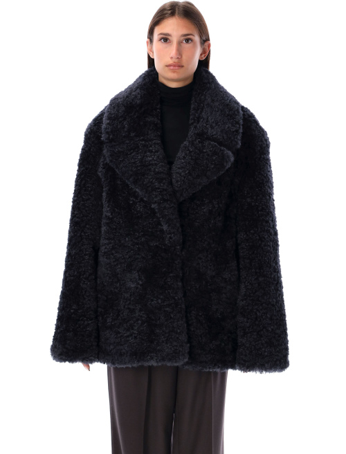 Eco fur short coat - Designers | Spazio Pritelli