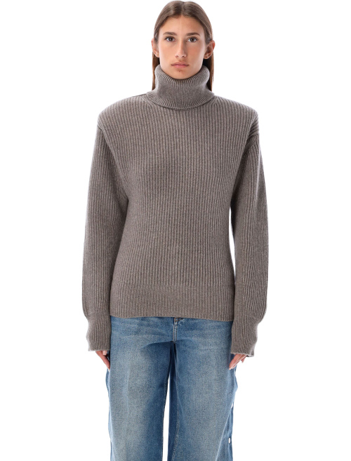 High neck cashmere sweater - Woman | Spazio Pritelli
