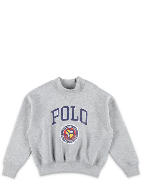 Kid - Logo cropped fleece - Sale Kids | Spazio Pritelli