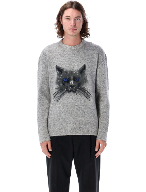 Cat jacquard sweater - Knitwear | Spazio Pritelli