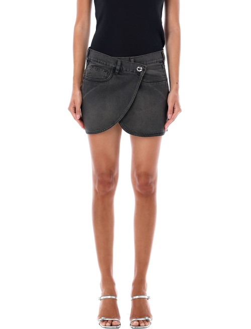 Denim mini skirt - Sales | Spazio Pritelli