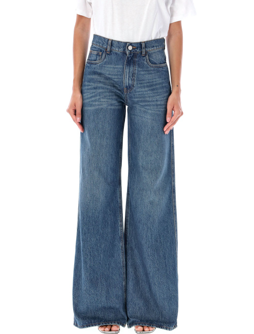 Wide leg denim pant - Sales | Spazio Pritelli