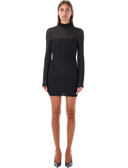 Monogram 3D mini dress - Sales | Spazio Pritelli