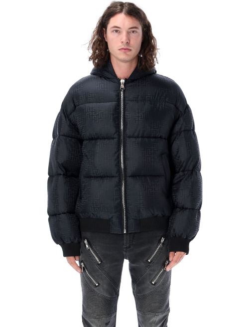 Monogram down jacket - Outerwear | Spazio Pritelli