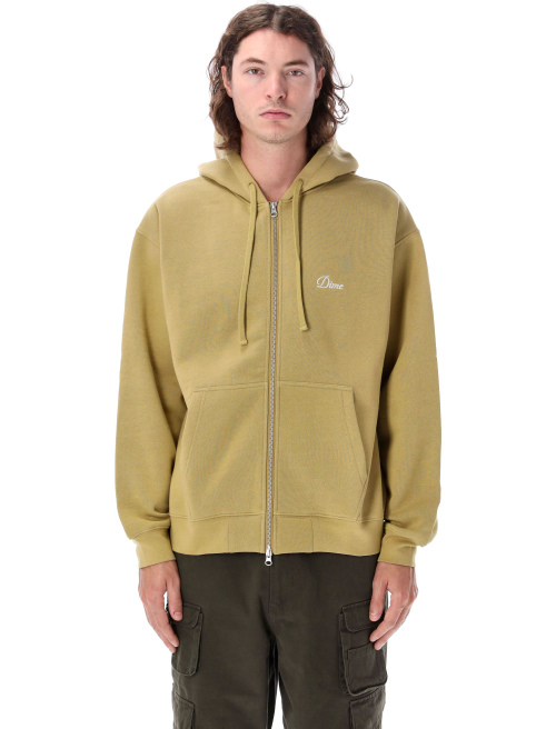 Cursive Zip hoodie - Fleece | Spazio Pritelli