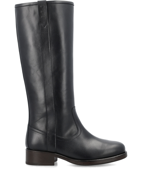 High leather boots - Designers | Spazio Pritelli