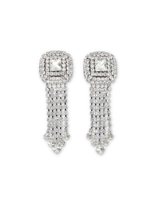 Earring square crystal - Designers | Spazio Pritelli
