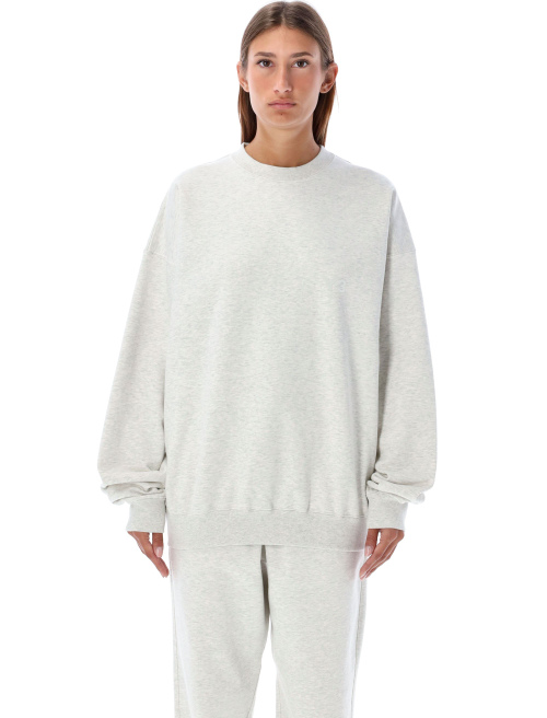 Classic crewneck logo t-shirt - Fleece | Spazio Pritelli