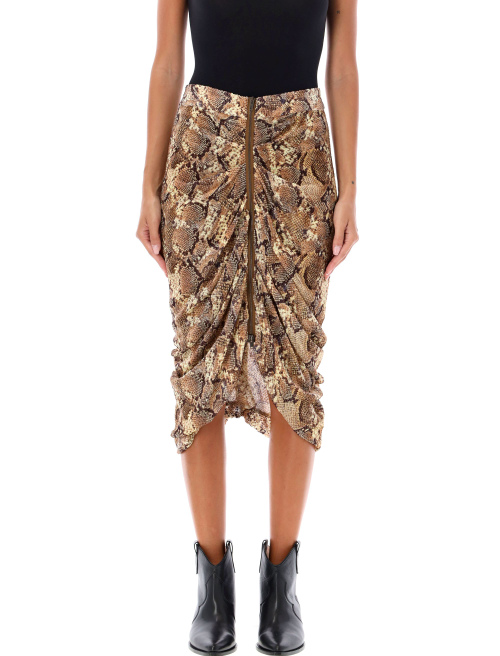 Caelia snake print midi skirt - Woman | Spazio Pritelli