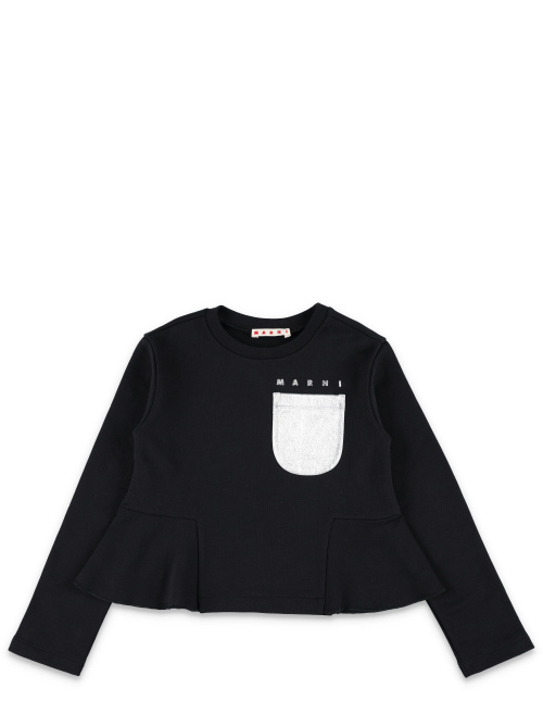 Kid - Contrast pocket sweatshirt - Sale Kids | Spazio Pritelli