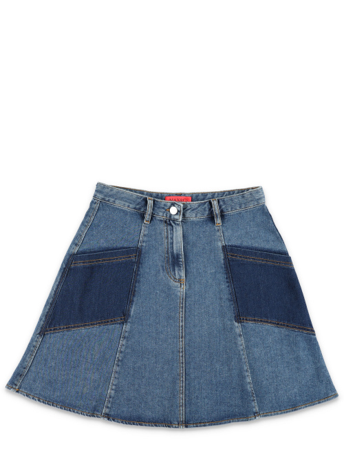 Denim A-line skirt - Skirt | Spazio Pritelli