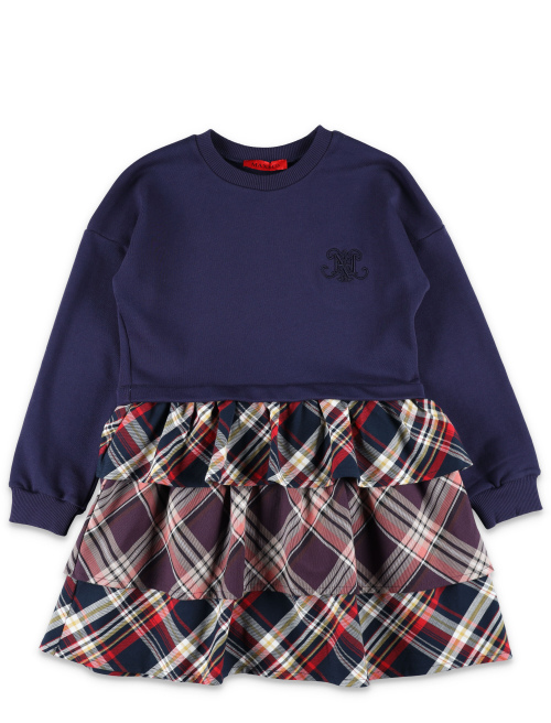 Sweatshirt dress with flounces skirt - Kids | Spazio Pritelli