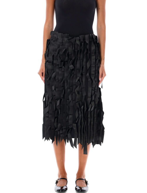 Ribbon sable midi skirt - Midi skirt | Spazio Pritelli